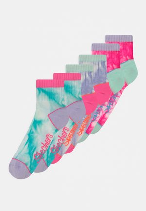 Skechers ONLINE GIRLS VENTILATION QUARTER 6 PACK - Socken - pink glow/pink