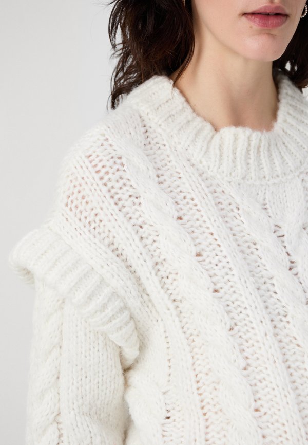 PCMFRIA - Jumper - cloud dancer3