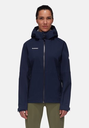 LINARD GUIDE HOODED - Hardshell jacket - marine