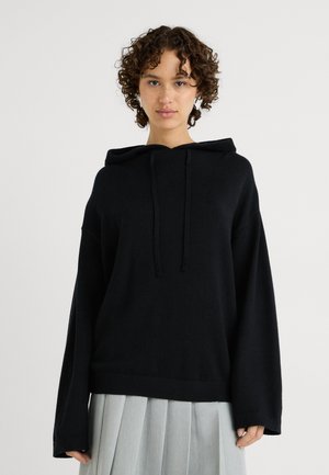Gina Tricot HOODIE - Mikina s kapucňou - black