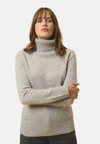 Just Cashmere LUCIE TURTLE NECK YARNS - Maglione - mottled cloud