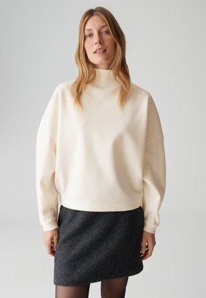 OPUS LOOSE FIT BATWING SLEEVES - Sweater - soft cream