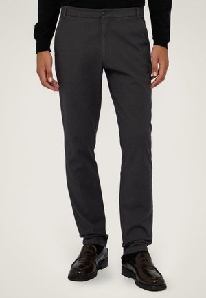 AVIATOR SLIM FIT IN IZZATO - Chino - grey trieste