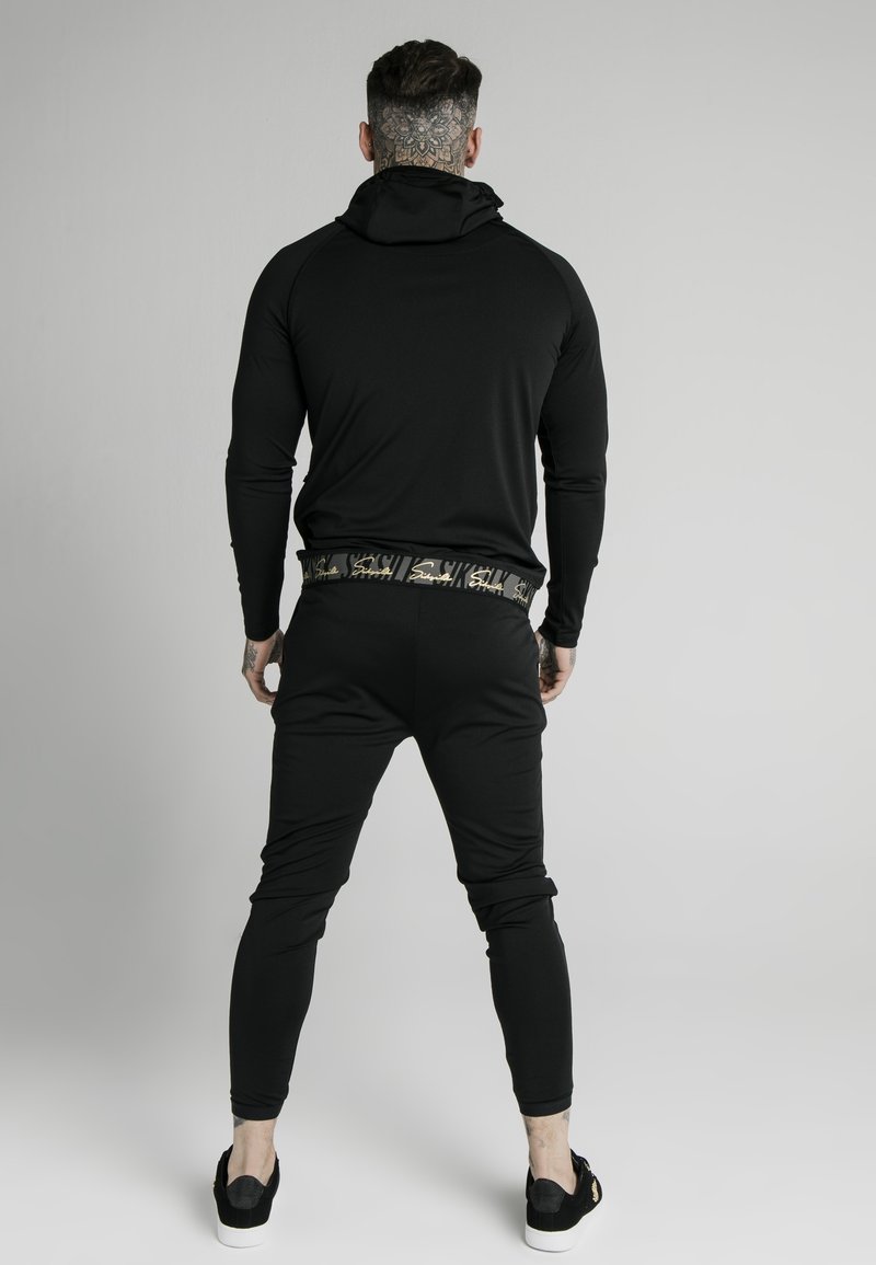 SIKSILK Sudadera con cremallera - black