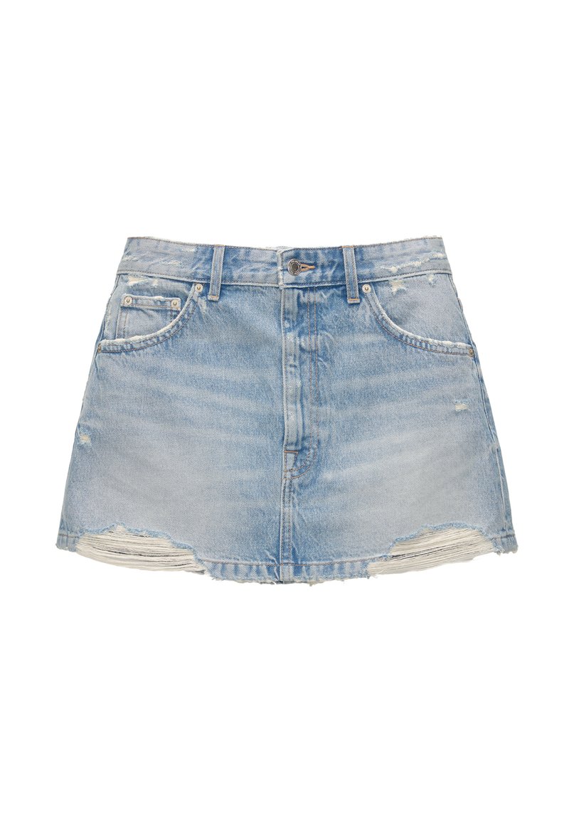 PULL&BEAR Jeansrok blauw denim/bluedenim