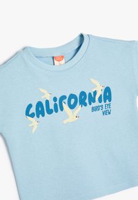 Koton TEXTURED - Camiseta estampada - blue