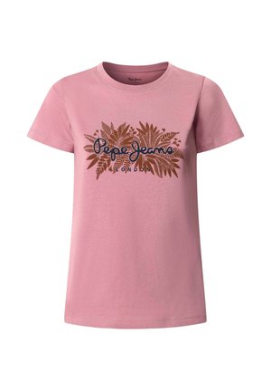 Pepe Jeans, CRISTINA - Camiseta estampada - powder rose pink