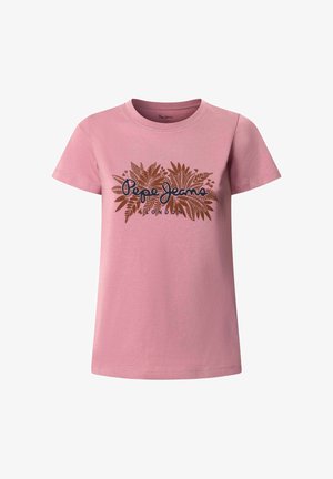 Pepe Jeans, CRISTINA - Camiseta estampada - powder rose pink