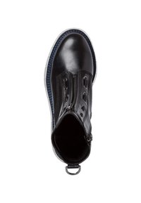 Tamaris Cowboy/biker ankle boot - black matt