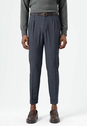 HIGH WAIST - Chinos - indigo
