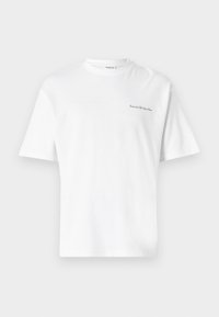 SLHLOOSEOSCAR GRAPHIC O NECK TEE - Marškinėliai su spaudiniu - bright white