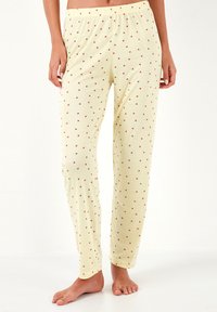 LELA REGULAR FIT - Pizsama szett - yellow