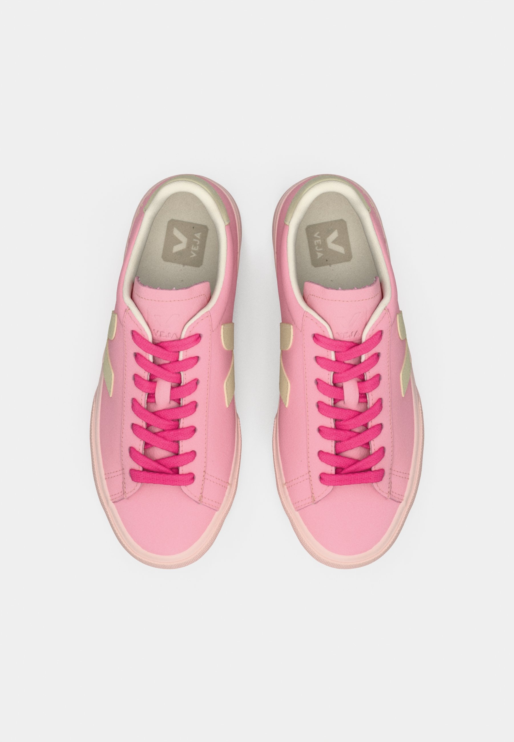 Veja CAMPO - Sneaker low - guimauve/pierre/petale/pink - Zalando