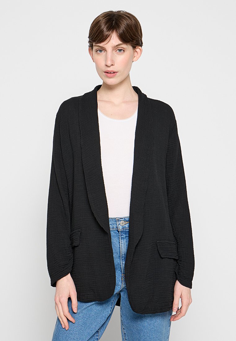 Le Monde du Lin Blazer zwart