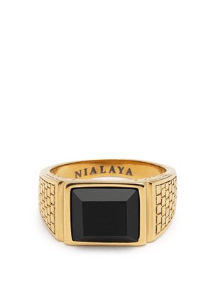 BRICK SIGNET - Ring - gold-coloured
