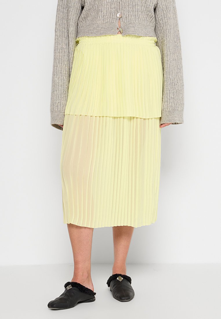 Stella Nova Plooirok geel Stella Nova Plooirok geel