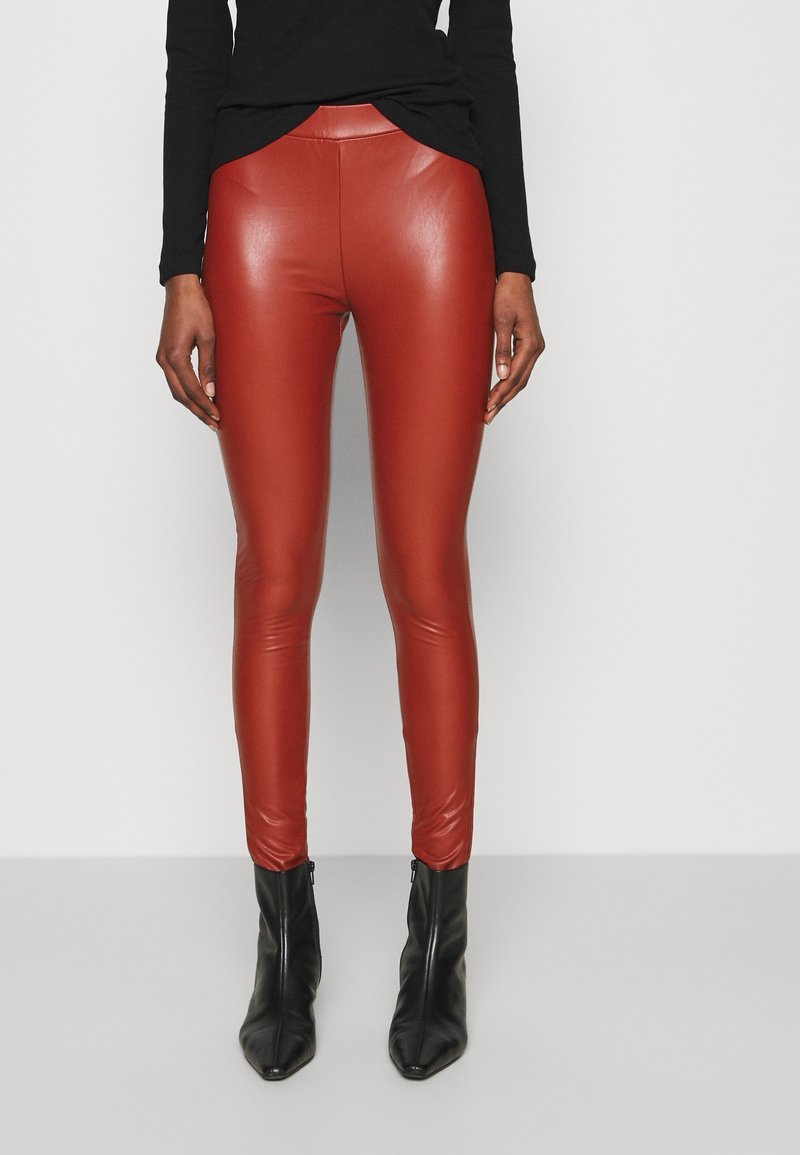 TOM TAILOR DENIM Legging (type pantalon) - metallic red