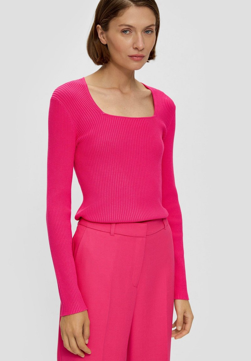 s.Oliver BLACK LABEL Strickpullover - pink