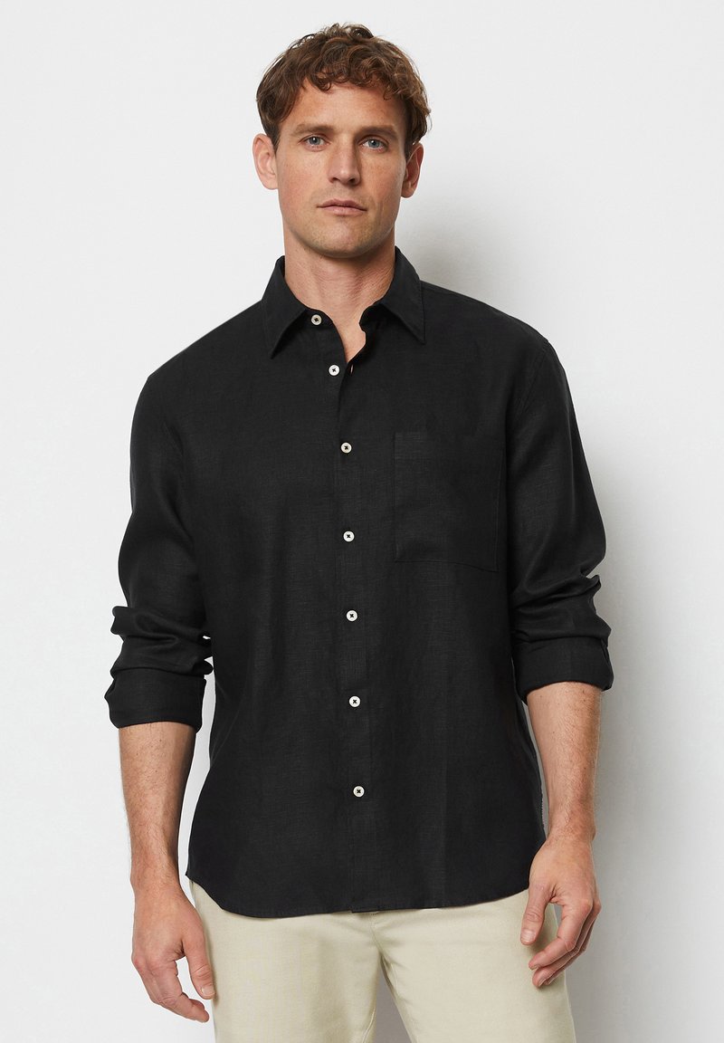 Marc O'Polo REGULAR - Hemd - black