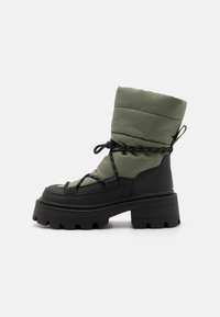 ONLY SHOES Botas para la nieve - green