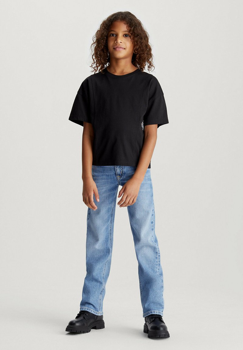 Calvin Klein Jeans Black Cotton T-Shirt