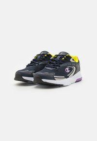 Champion CHAMP 2K - Treniņkurpes - navy blue/grey/fucsia/lime