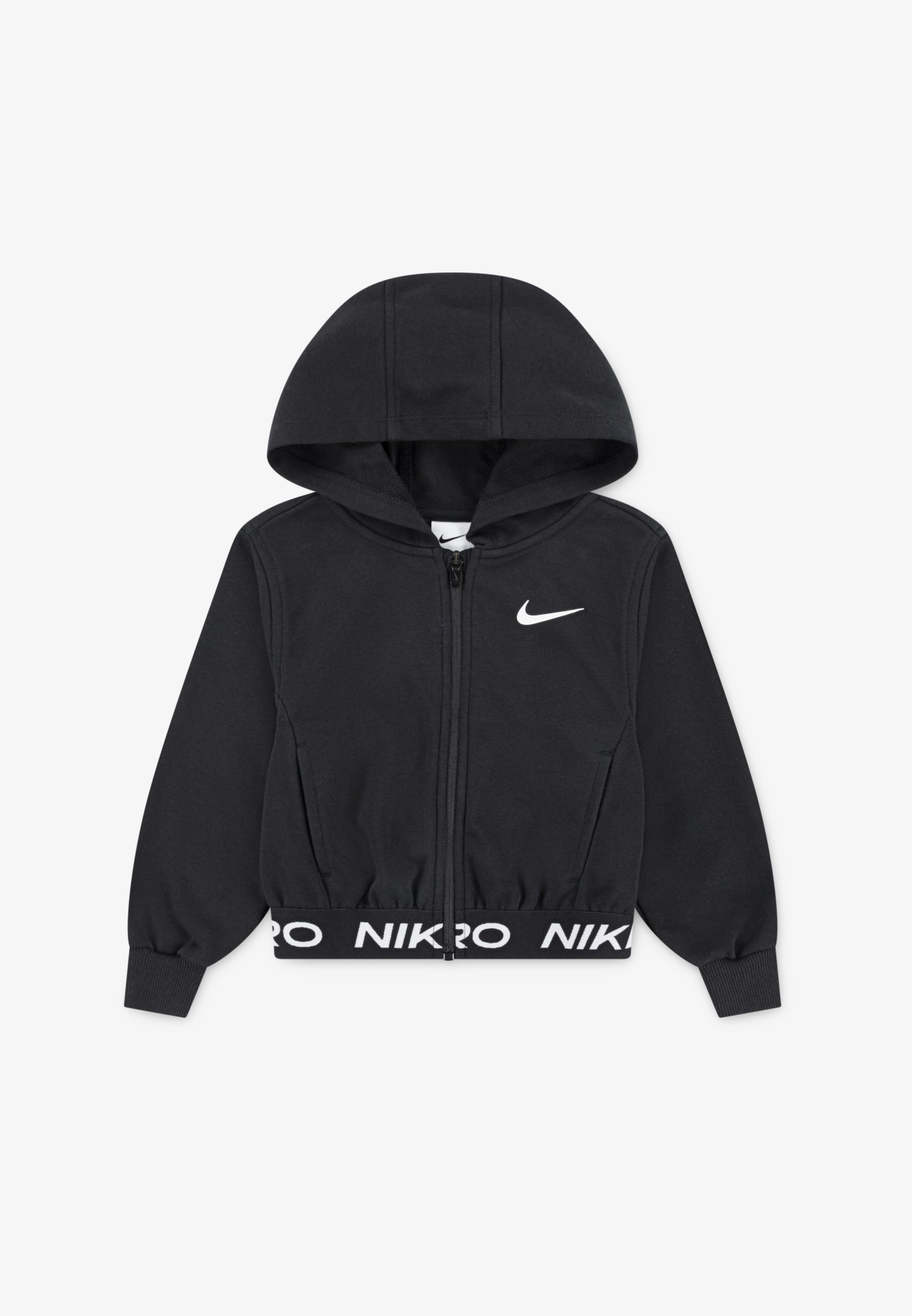 Nike Performance ESSENTIALS HOODIE Felpa con zip black/nero