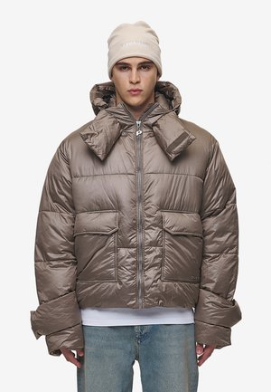 GARRICK VINTAGE OVERSIZED PUFFER JACKET - Vinterjakke - light brown