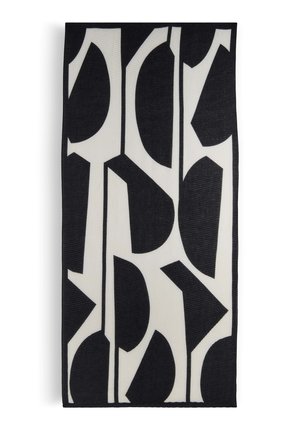 VERSATILE PLEATED NECK IN RETRO DESIGN - Schal - black