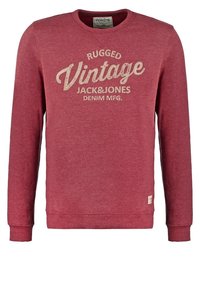 Jack & Jones Mikina - mottled red