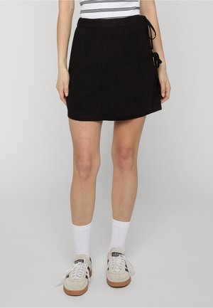 Noisy May NMLEILANI BINDEVERSCHLUSS - Jupe trapèze - black