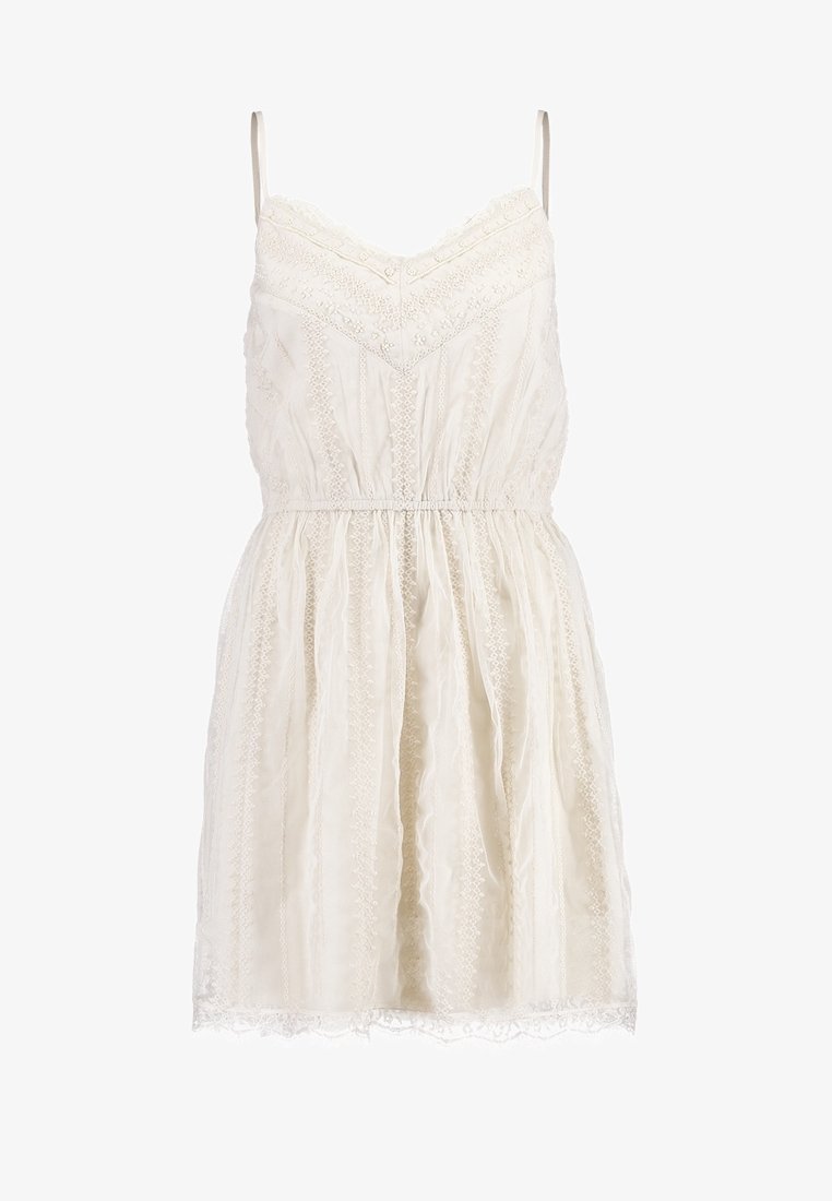 Abercrombie & Fitch Day dress - white - (Pre-owned) - Zalando.ie Abercrombie & Fitch Day dress - white - (Pre-owned) - Zalando.ie