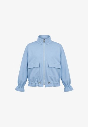 NÜ Denmark, CAMILLE CARDIGAN - Lukuga pusa - light blue mix