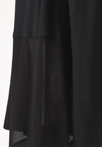 DKNY MIX MEDIA SKIRT - A-silueta svārki - black