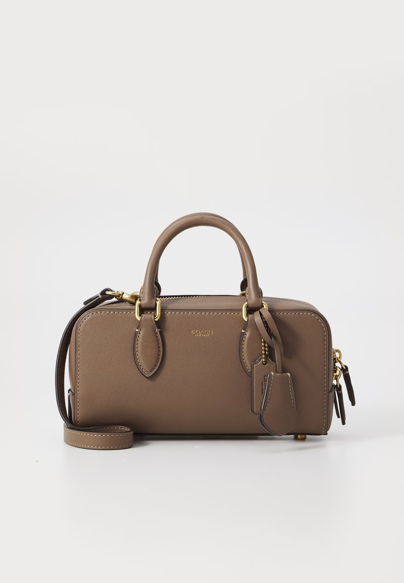 COACH BOWERY SATCHEL 22 - Håndveske - dark stone