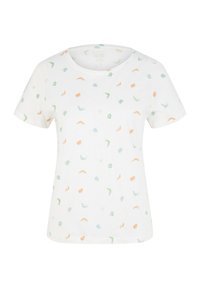 Unselected, offwhite abstract dot print