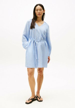 V-NECK MINI - Hverdagskjole - multiple stp  blue spell