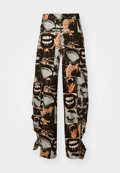 GCDS LIPS TROUSERS UNISEX - Pantaloni cargo - multi-coloured