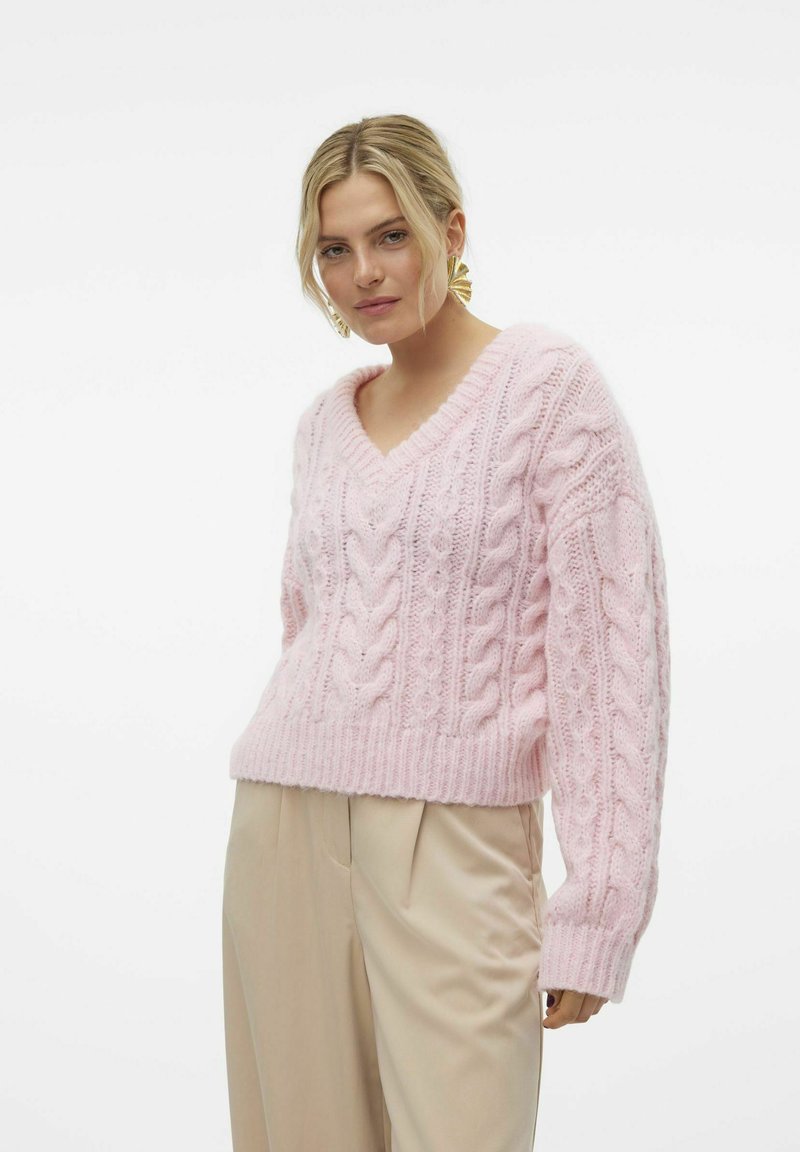 Vero Moda VMDREAM - Pullover - rose shadow