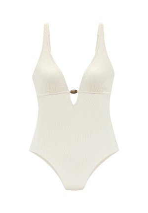 LASCANA, BADEANZUG - Swimsuit - creme