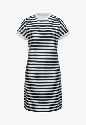 KATCHI STRIPES - Jerseykleid - navy