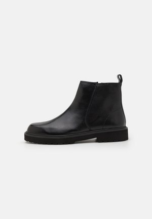 Zign by Zalando, LEATHER - Klasické členkové čižmy - black