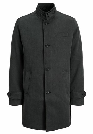 Cappotto corto - mottled dark grey