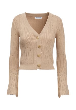 INFLUENCER V-NECK - Gilet - beige