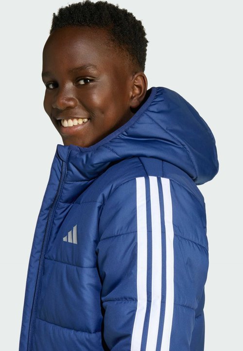 adidas JUNIOR UNISEX - Chaqueta de invierno - dark blue white — photo 5