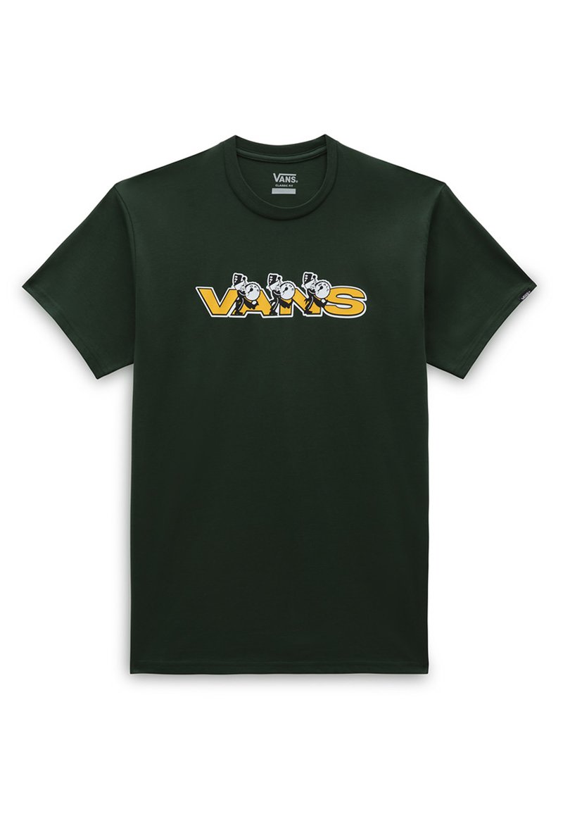 Vans MARCHING LOGO SS TShirt print mountain view/grün Zalando.ch
