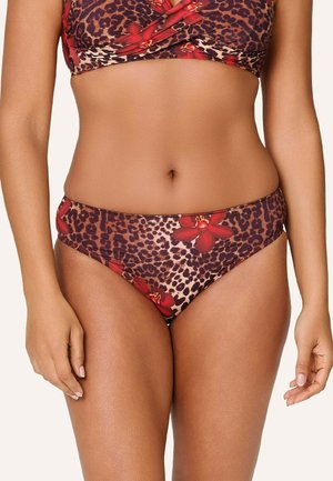 Bikinibukser - leopard flower