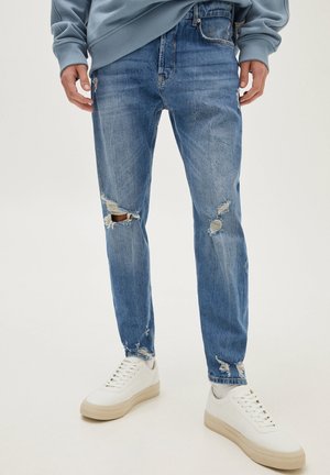 Jeans Tapered Fit - royal blue