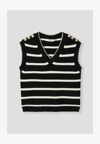 Sélectionné, rayé noir