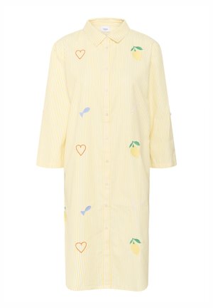Saint Tropez ZYTTASZ  - Shirt dress - lemon ice stripe